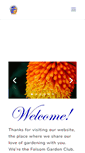 Mobile Screenshot of folsomgarden.org